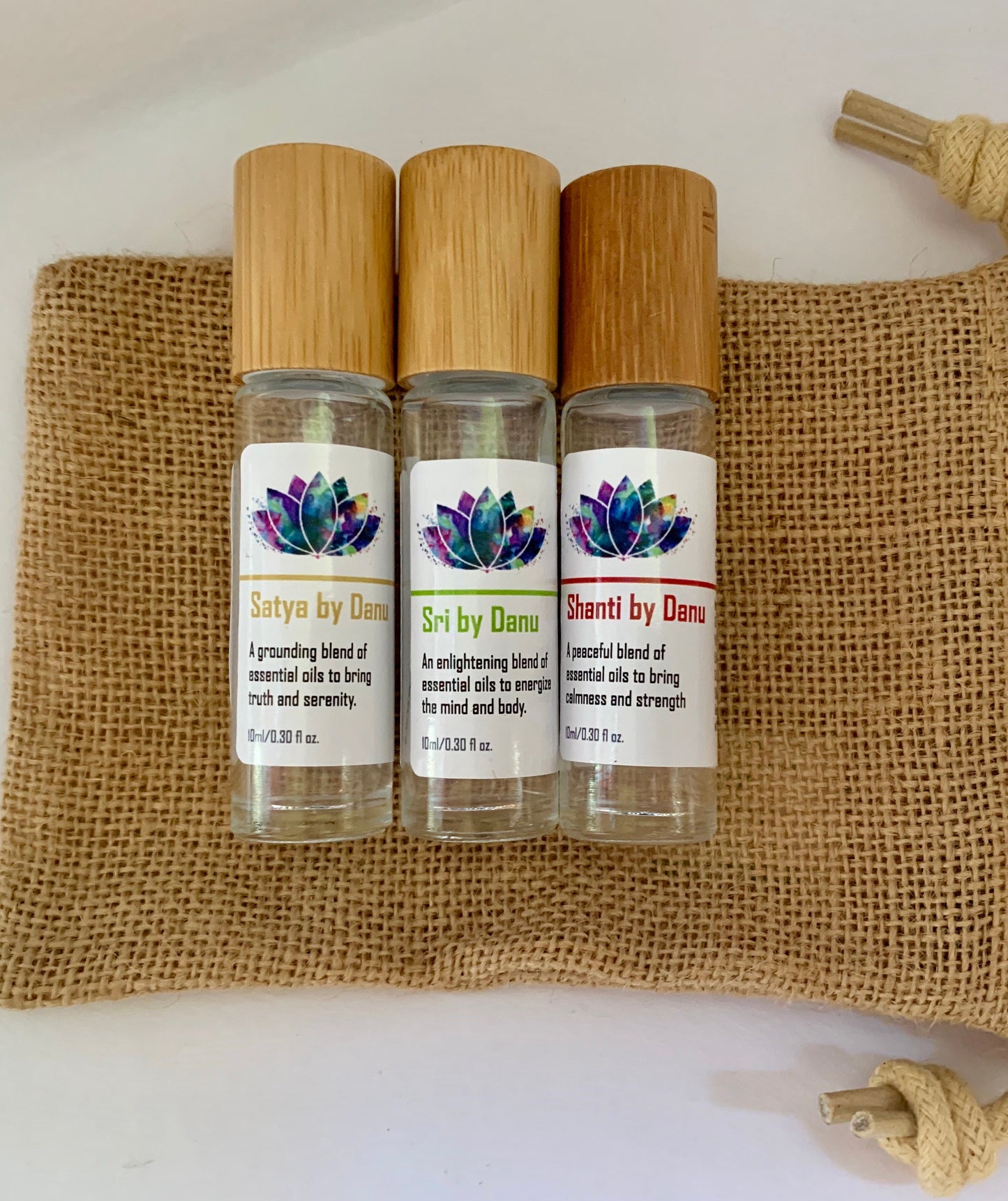 Trio of Yoga Essential Oil Blends