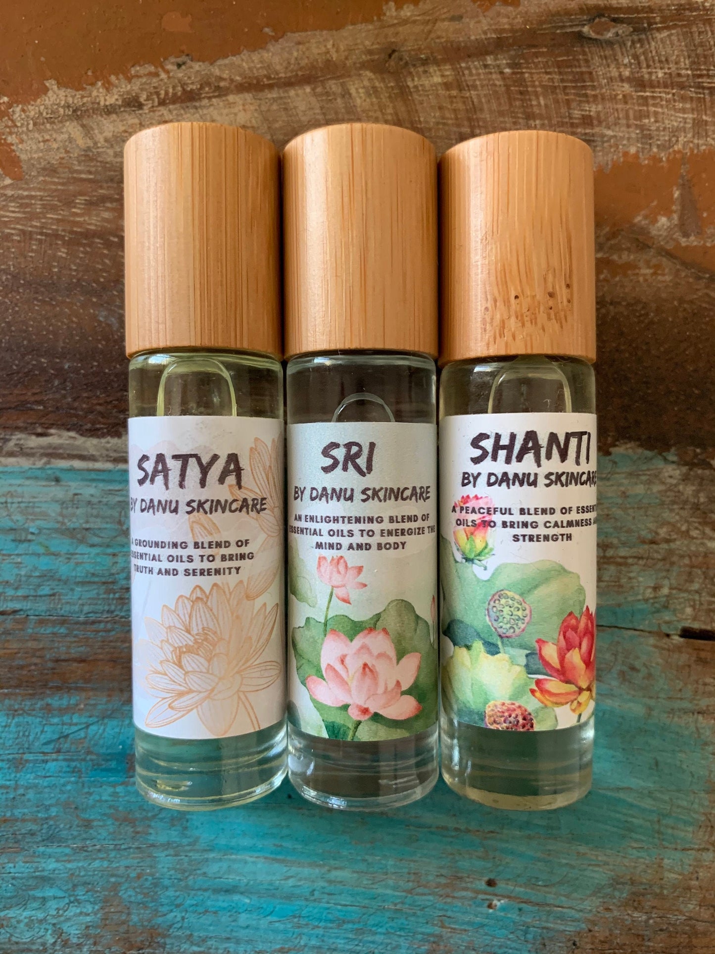 Trio of Yoga Essential Oil Blends